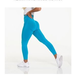 NVGTN Caribbean Blue Contour Leggings